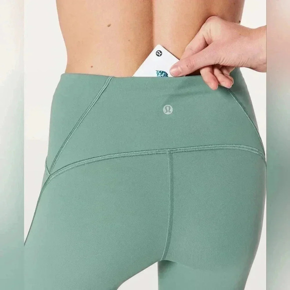 Lululemon Train Times 7/8 Pant *25"Celadon - Picture 13 of 14